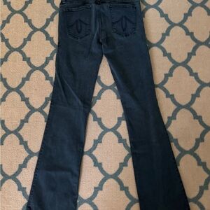 Level 99 Dark Blue Flare Jeans